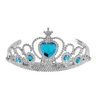 Tiara Silber mit türkisen Edelsteinen