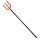 Teufelsgabel 114 cm zerlegbar schwarz/rot