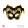 Venezianische Maske schwarz/gold