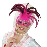 Augenmaske mit Stab Pink