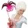 Augenmaske mit Stab Pink