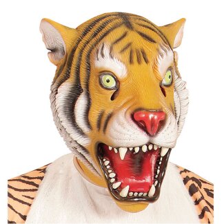Vollmaske Tiger