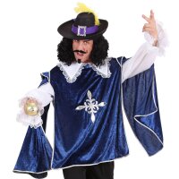 Verformbarer Schnurrbart Schwarz