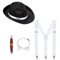 Accessoires-Set Gangster 4-teilig
