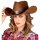 Cowboyhut Dallas Wildlederoptik