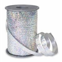 PRÄSENT Ringelband Holly Holograpic silber 10mmx200m