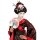 Perücke Geisha mit Blumen und Stäbchen