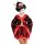 Perücke Geisha mit Blumen und Stäbchen