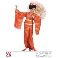 Kinderkostüm Geisha Gr. L Kimono und Gürtel