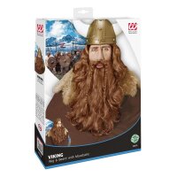 Perücke Wikinger DE Luxe Mit Bart
