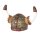 Wikingerhelm mit Fell in Lederoptik