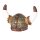 Wikingerhelm mit Fell in Lederoptik
