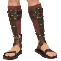 Beinschoner Gladiator in Lederoptik
