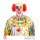 Luxuskappe für Clown mit roten lockigen Haaren