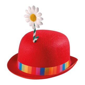 Clown Melone rot mit Blume