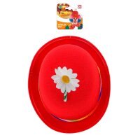 Clown Melone rot mit Blume