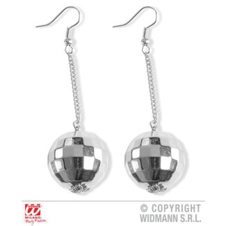 Ohrringe Discokugel