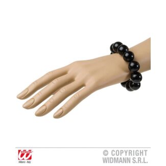 Armband 70er Jahre schwarz