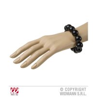 Armband 70er Jahre schwarz