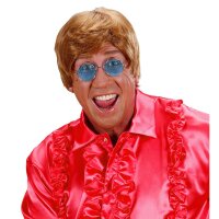 Sonnenbrille 70er Jahre blau