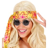 Rundbrille schwarz