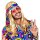 Perücke Disco Fever blond mit Stirnband