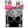 Accessoires Disco Babe Brille Mütze Ohrringe