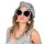 Accessoires Disco Babe Brille Mütze Ohrringe
