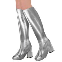 Stiefelüberzieher silber