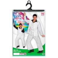 Kostüm Disco Fever Gr. XL Hemd mit Weste, Jacke