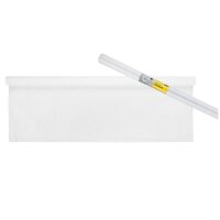 Idena Damast Tischtuch 1x10m Rolle weiß
