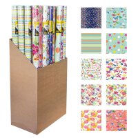 Idena Geschenkpapier 2m x 70cm neutrale Motive
