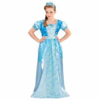 Kinderkostüm Schneeprin- zessin, 116cm, m. Tiara