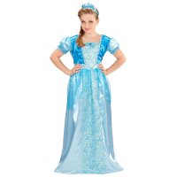Kinderkostüm Schneeprin- zessin, 116cm, m. Tiara
