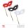 Papillon Augenmaske mit Spitze und Stab