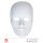 Halbmaske Unisex Deluxe zum Bemalen
