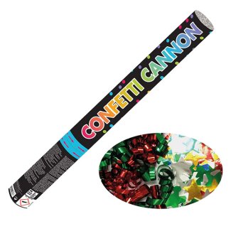 Konfetti-Kanone 58 cm Folie mehrfarbig
