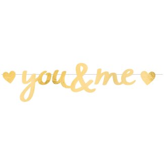 Partykette You & Me 92x20cm