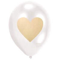 Balloons Everyday Love 6er Pack, Latex, 28 cm