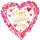 Folienballon Herzlichen Valentinstag 71cm