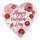 Folienballon Satin Flowers Painted 71cm
