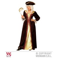 Venezianische Adlige, L Kleid, Hut